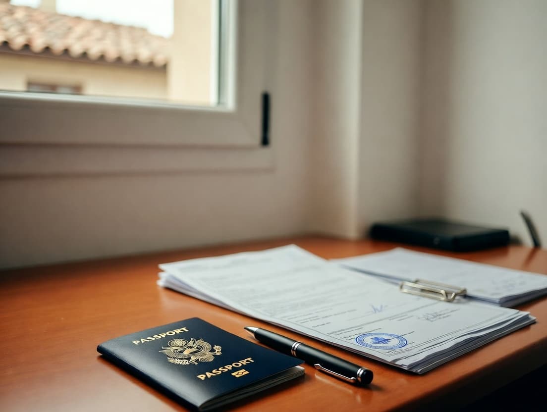 Document checklist showing Spanish hospitality regulation compliance