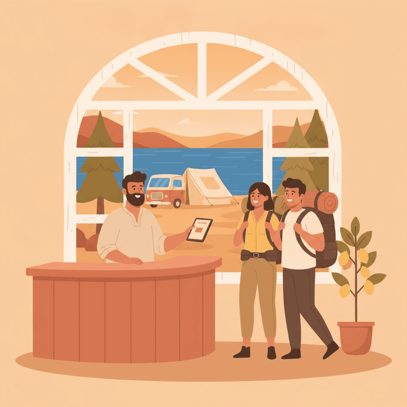 Registro de viajeros para hostales y campings